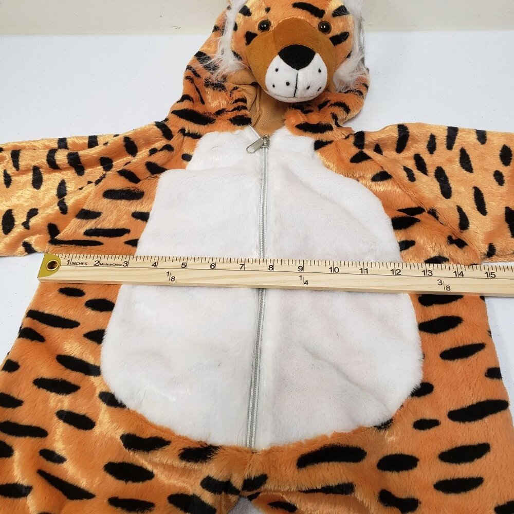 Chrisha Playful Plush Tiger Halloween Costume Size 12-18 Months - Picture 8 of 11